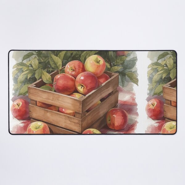 Item preview, Orchard Harvest – Cottagecore Apple Crate designed and sold by Deezyned.