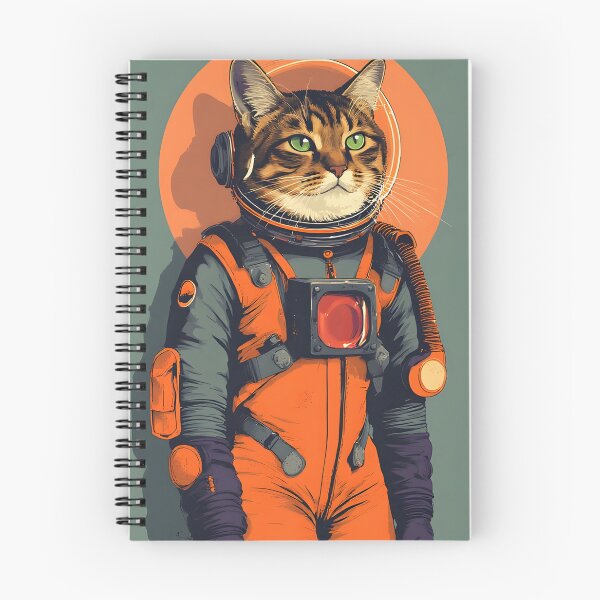 Item preview, Astronaut cat is friendly in space designed and sold by she-devil-shirt.