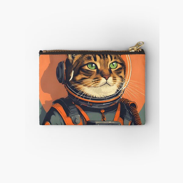 Item preview, Astronaut cat is friendly in space designed and sold by she-devil-shirt.