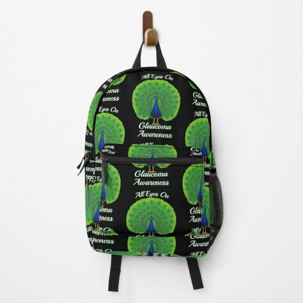 Item preview, Colorful Peacock for Glaucoma Awareness Support designed and sold by Eyepatch-Jacks.