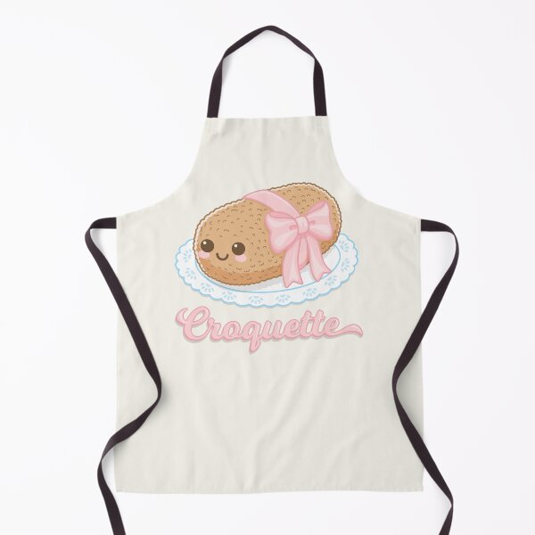 Item preview, Kawaii Pink Ribbon Croquette designed and sold by miavaldez.