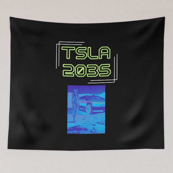 Item preview, Tesla Stock Investor Shirt Electric Vehicle Trader Stock Market Apparel designed and sold by TEEJAMBOREE.