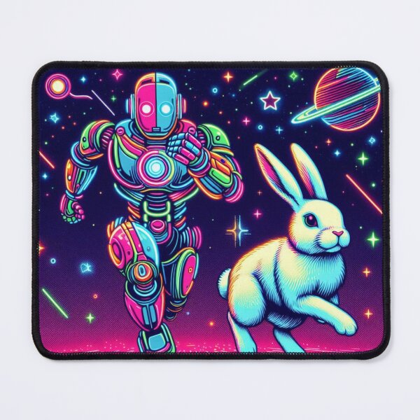 Item preview, robot and bunny designed and sold by Dogandesighn.