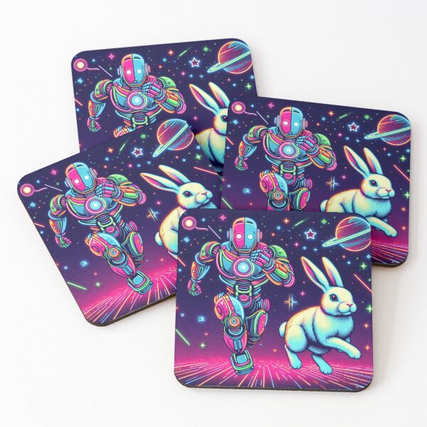 Item preview, robot and bunny designed and sold by Dogandesighn.