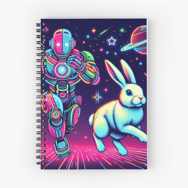 Item preview, robot and bunny designed and sold by Dogandesighn.