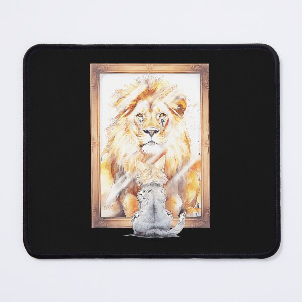 Item preview, Cat-And-Lion-Funny-Confrontation designed and sold by giptrocac.