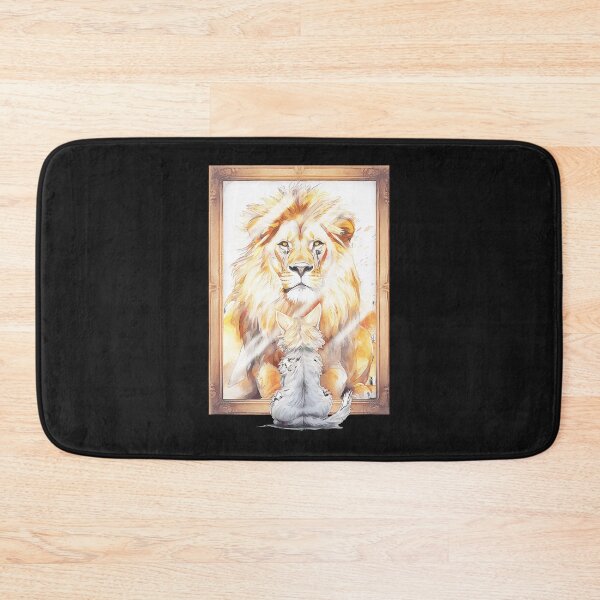 Item preview, Cat-And-Lion-Funny-Confrontation designed and sold by giptrocac.