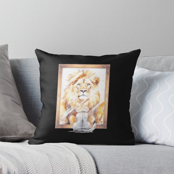Item preview, Cat-And-Lion-Reflection designed and sold by giptrocac.
