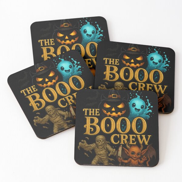 Item preview, The Booo Crew Halloween Monsters Mashup designed and sold by Daagath.