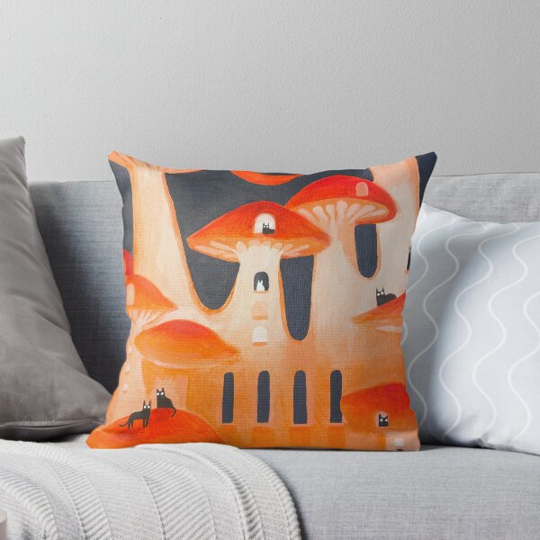 Artikelvorschau, Katzenpilzfestung entworfen und verkauft von Spooky Ash Art.