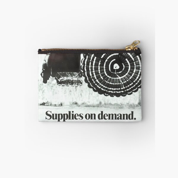 Item preview, C-130 Hercules "Supplies on Demand"  Retro Style Military Aircraft Ad Poster Replica - Multiple Sizes Available! designed and sold by Turn-N-Burn.