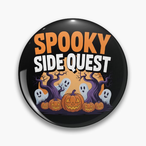 Item preview, Spooky side quest, funny side quest ADHD gaming halloween designed and sold by NoetherSym.