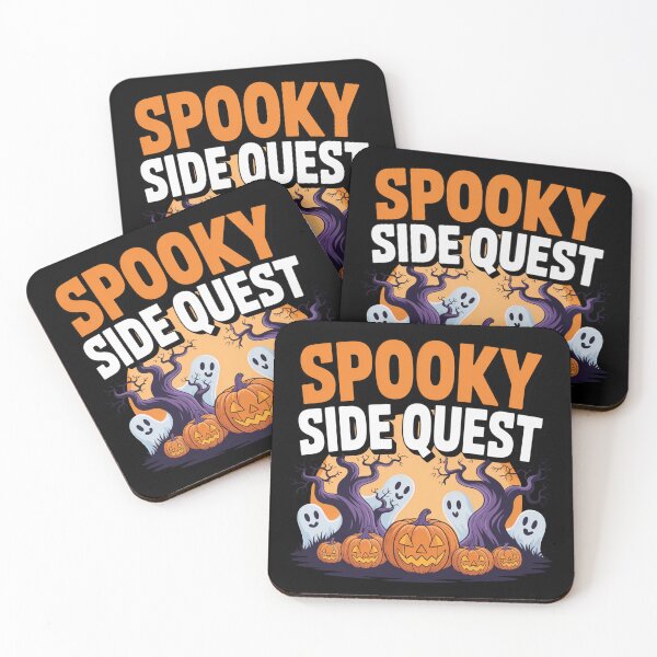Item preview, Spooky side quest, funny side quest ADHD gaming halloween designed and sold by NoetherSym.