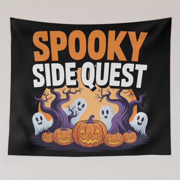 Item preview, Spooky side quest, funny side quest ADHD gaming halloween designed and sold by NoetherSym.