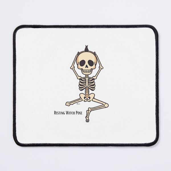 Item preview, Restin’ in Pose – Funny Skeleton Yoga Halloween Design designed and sold by Activity01.