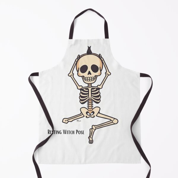 Item preview, Restin’ in Pose – Funny Skeleton Yoga Halloween Design designed and sold by Activity01.