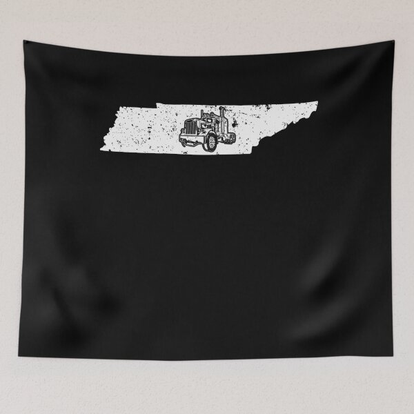 Artikelvorschau, Tennessee Long Haul Trucker Shirts 18 Wheeler Trucks Shirt entworfen und verkauft von shoppzee.