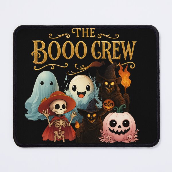 Item preview, The Boo Crew Cute and Creepy Halloween Team designed and sold by Daagath.