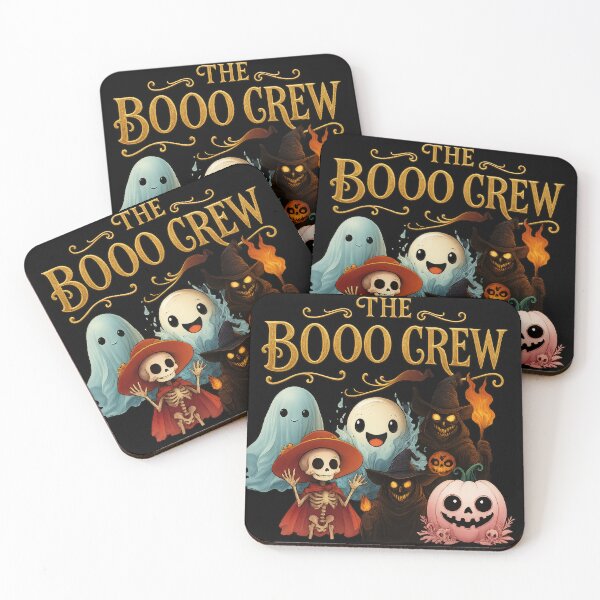 Item preview, The Boo Crew Cute and Creepy Halloween Team designed and sold by Daagath.
