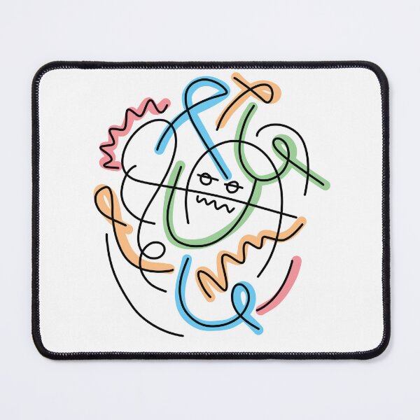 Item preview, Abstraction Doodle Composition 8 designed and sold by alina-k-design.