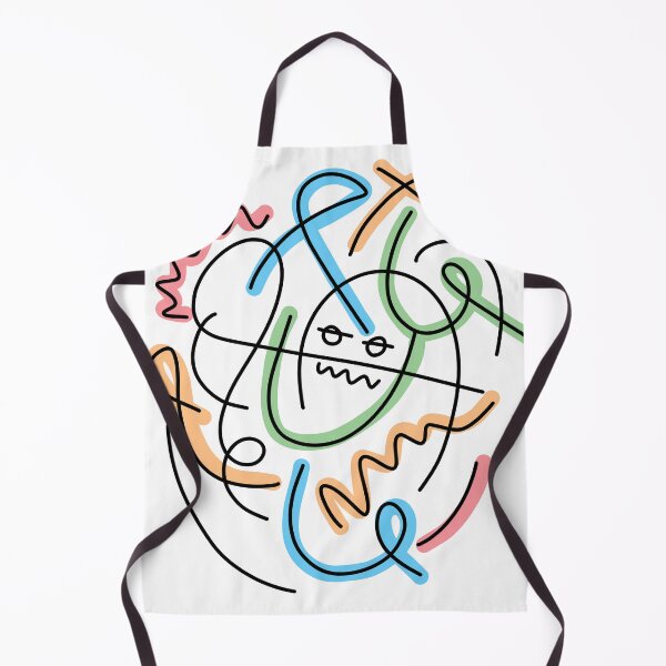 Item preview, Abstraction Doodle Composition 8 designed and sold by alina-k-design.
