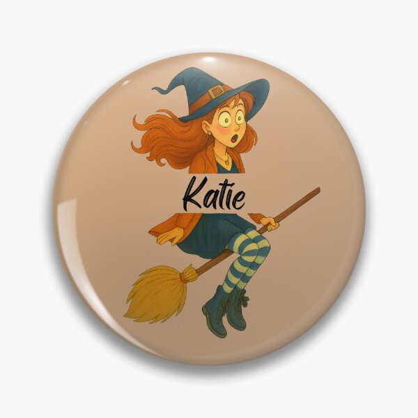Artikelvorschau, Katie Name Customized Halloween Süße Hexe entworfen und verkauft von Our Bible Journey.