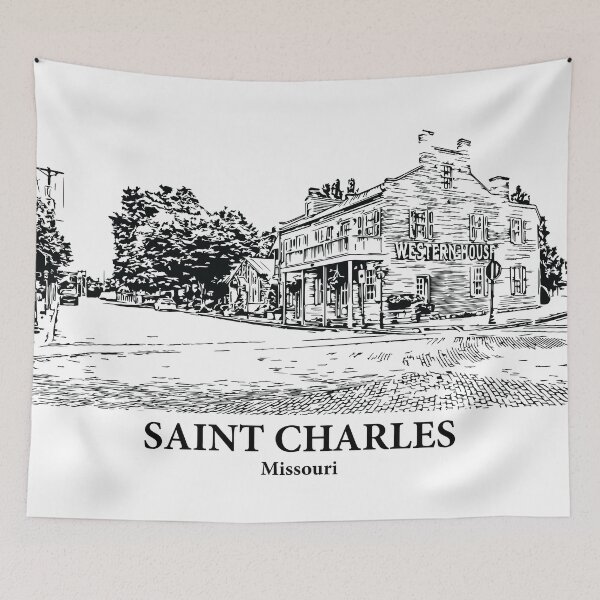 Item preview, Saint Charles - Missouri designed and sold by Lakeric Cityscapes.