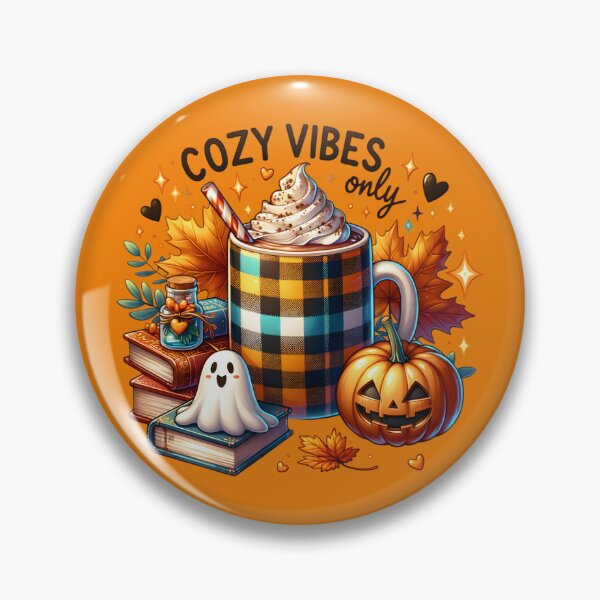 Item preview, Cozy Vibes Autumn Fall Aesthetic Design designed and sold by Harmon Luxe Studio .