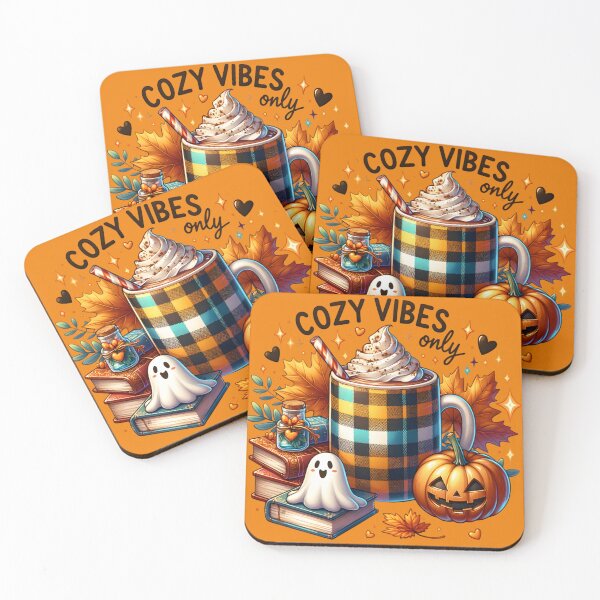 Item preview, Cozy Vibes Autumn Fall Aesthetic Design designed and sold by Harmon Luxe Studio .