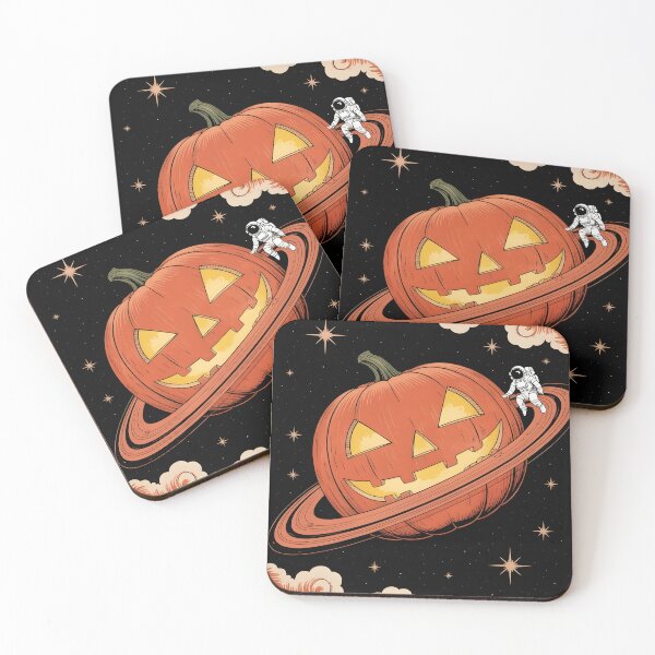 Item preview, Halloween Pumpkin Spooky Planet designed and sold by Aesthetic Art.