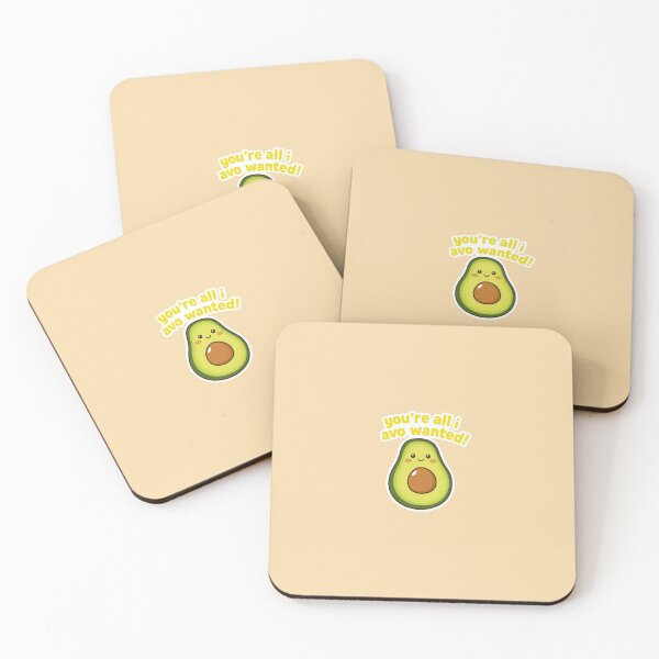 Item preview, Cute Avocado Pun – You’re All I Avo Wanted designed and sold by SarahsArtSells.