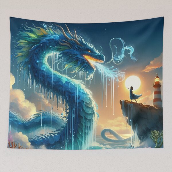 Item preview, On the Edge of the Sea, My Dragon and Me designed and sold by BreezyDawnDesigns.