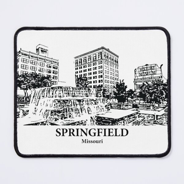 Aperçu de l'œuvre Springfield - Missouri créée et vendue par Lakeric Cityscapes.