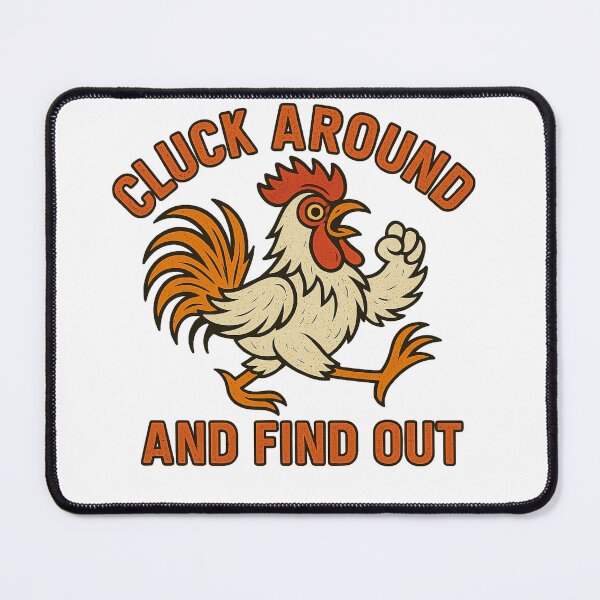 Item preview, Cluck around and find out designed and sold by NikkisTees.