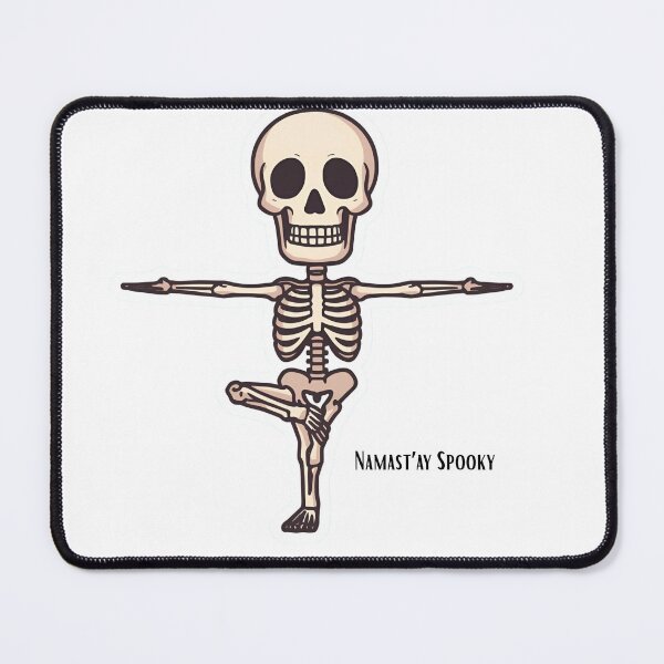 Item preview, Namast’ay Spooky – Funny Skeleton Yoga Halloween Design designed and sold by Activity01.