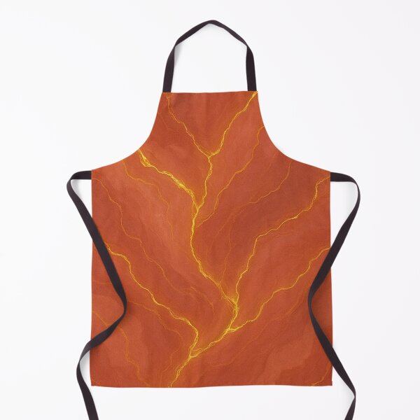 Item preview, Golden Veins – Fiery Abstract Marble Texture designed and sold by sier-vc.