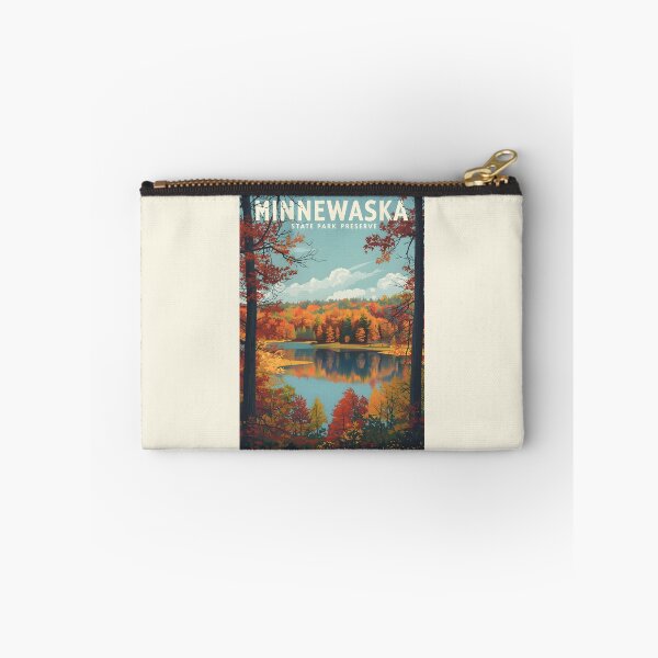 Item preview, A Vintage Illustration of Minnewaska State Park Preserve designed and sold by GoodOldVintage.