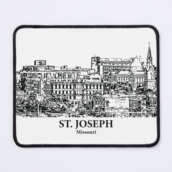 Item preview, St. Joseph - Missouri designed and sold by Lakeric Cityscapes.