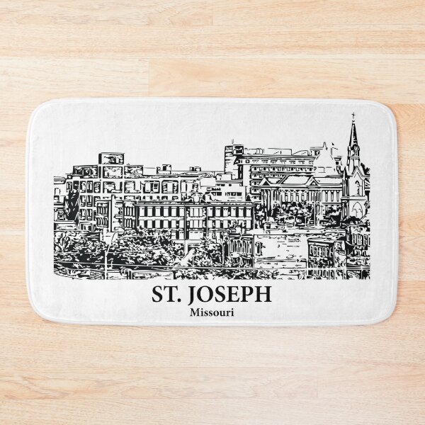 Item preview, St. Joseph - Missouri designed and sold by Lakeric Cityscapes.
