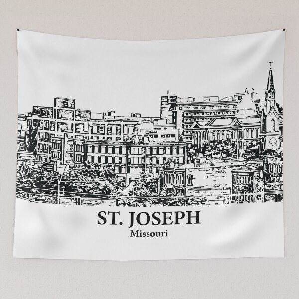 Item preview, St. Joseph - Missouri designed and sold by Lakeric Cityscapes.