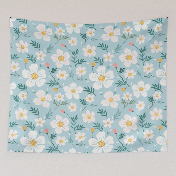 Artikelvorschau, Pastellfarbenes Blumenmuster – Nahtloses Frühlingsblumen-Design entworfen und verkauft von Rechtop.