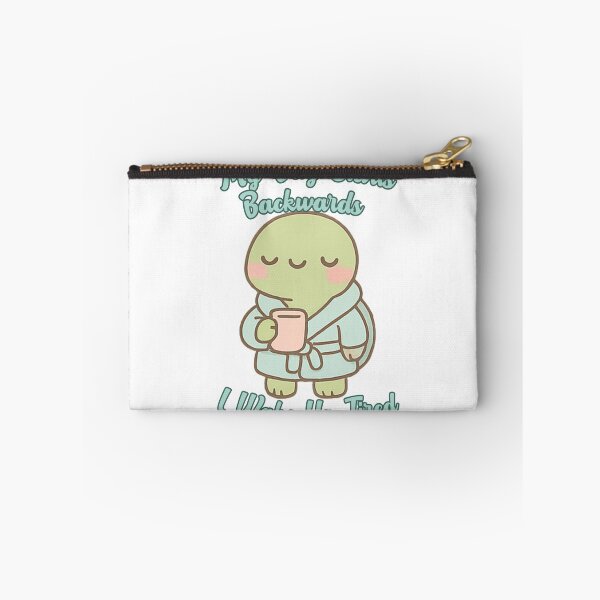 Item preview, My Day Starts Backwards I Wake Up Tired Turtle – Funny Pastel Animal and Go to Bed Wide Awake designed and sold by Lunaria Arts.