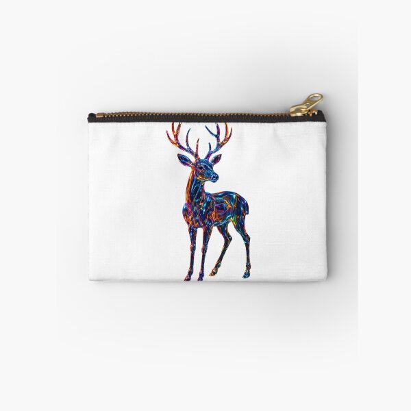 Item preview, Colorful Glass Deer Art – Unique Modern Wildlife Print for Nature Lovers designed and sold by GloriousArtSKD.