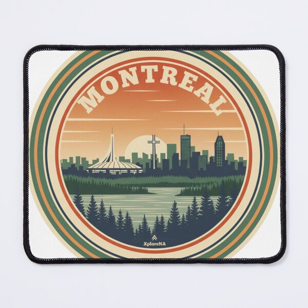 Item preview, Montreal: Rustic Island City Emblem designed and sold by XploreNA.