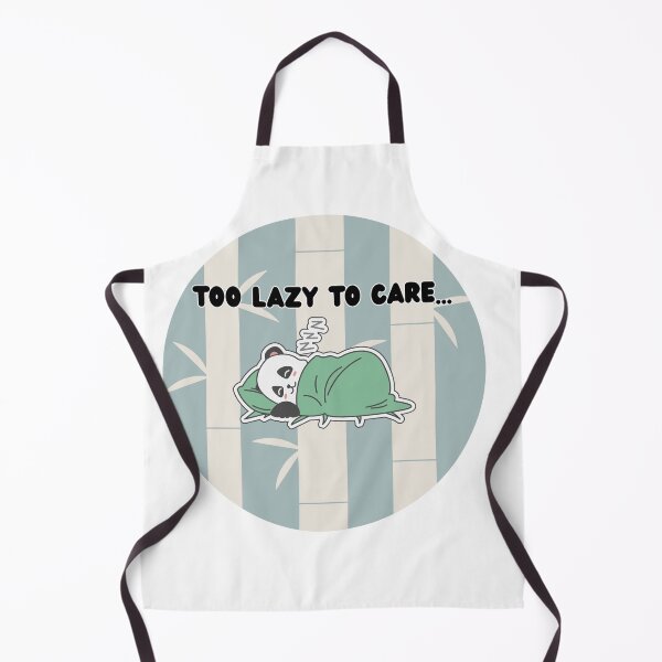 Item preview, Too lazy to care cute lazy panda designed and sold by AnfalAl-Sabti.