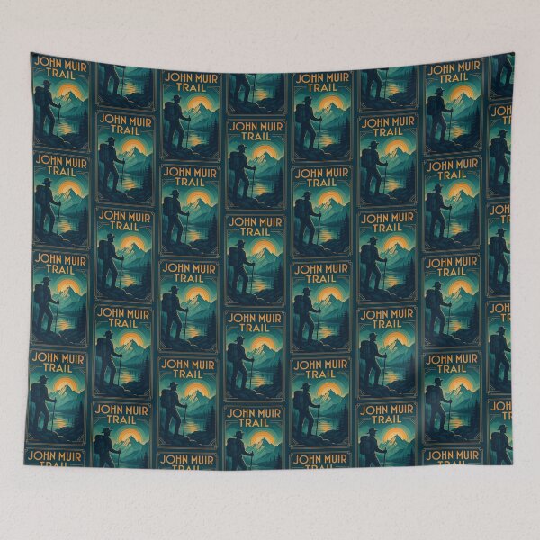Item preview, John Muir Trail  designed and sold by Broken Antler Designs .