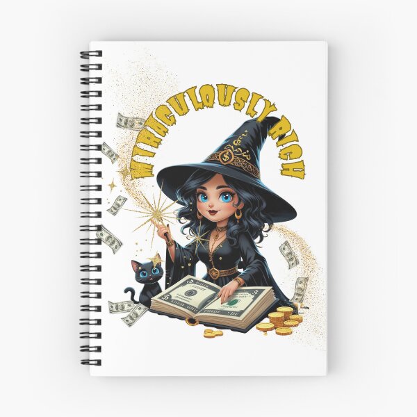 Item preview, Miraculously Rich Witch designed and sold by Stick To Me Studio.