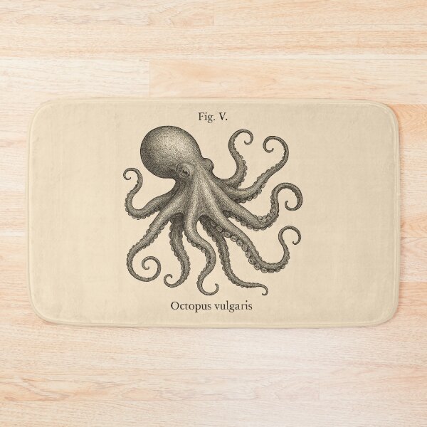 Item preview, Octopus Vulgaris Vintage Scientific Illustration designed and sold by Graphics4X.
