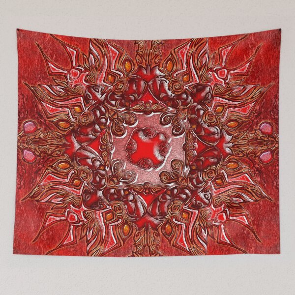 Item preview, Mandala 08 f - Divine Flame designed and sold by extramuros-cf.