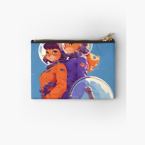 Item preview, The astronaut cat and her friend search for happiness in space designed and sold by she-devil-shirt.
